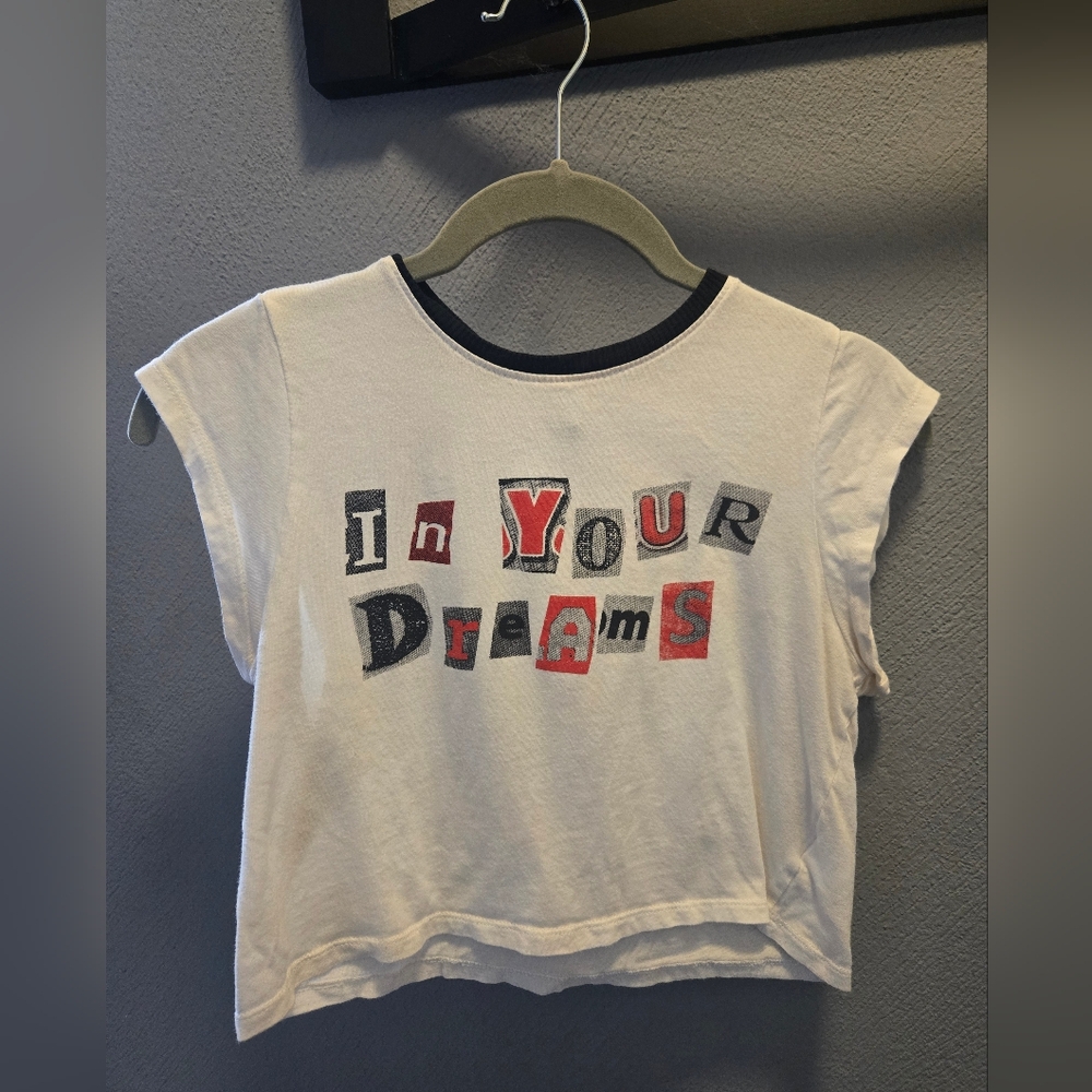 Divided H&M cotton in your dreams crop top